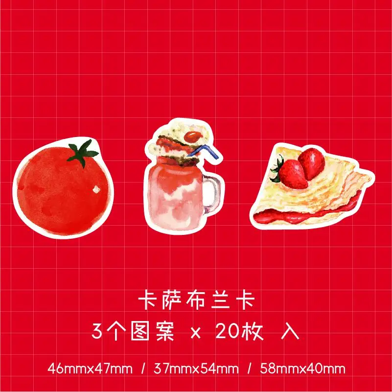 60 листов/pad Yummy Sugar Theme самоклеящийся блокнот-стикер липкий блокнот-маркер планировщик канцелярские принадлежности - Цвет: D