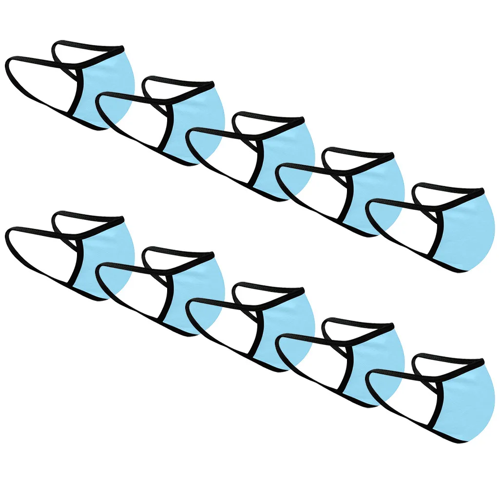 10 шт. многоразовые розовые маски для лица | Аксессуары одежды