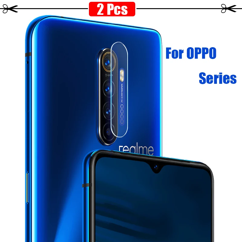2 шт. защитное стекло на объектив камеры для Oppo A52 A72 A92 A5 A9 2020 закаленное Realme C11 6 Pro 6i