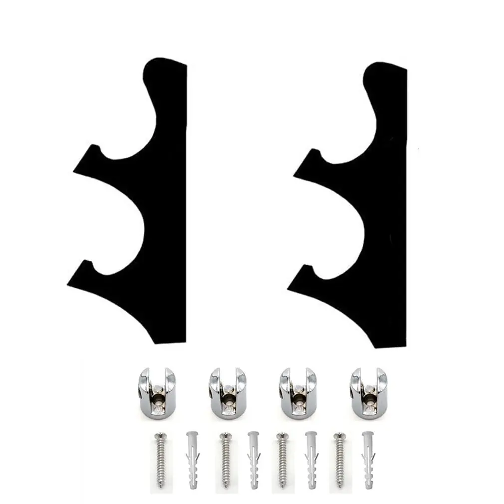 

Держатель для меча 1 пара, прочная акриловая настенная Подставка для меча самурая, настенная вешалка, стойка, домашние аксессуары