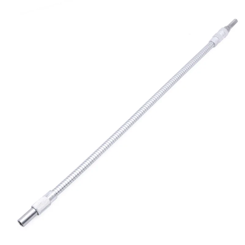 

40cm 1/4" Hex Flex Flexible Hose Screwdriver Extension Bit Holder Adapter Hot 896B