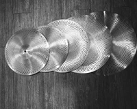 musoo low volume mute splash cymbals pack for practice