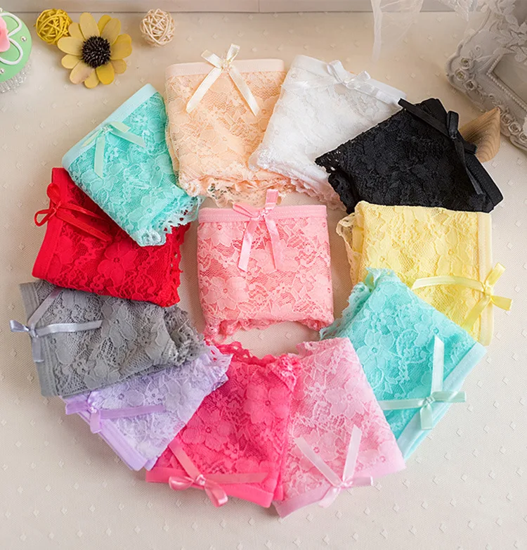 Сексуальные кружевные трусики TEXIWAS 6 шт./лот женское нижнее белье со средней