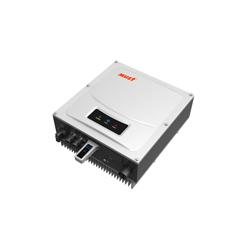 

MUST brand 10 years warranty Grid-Tie 7KW-15KW Solar Inverter with IP65