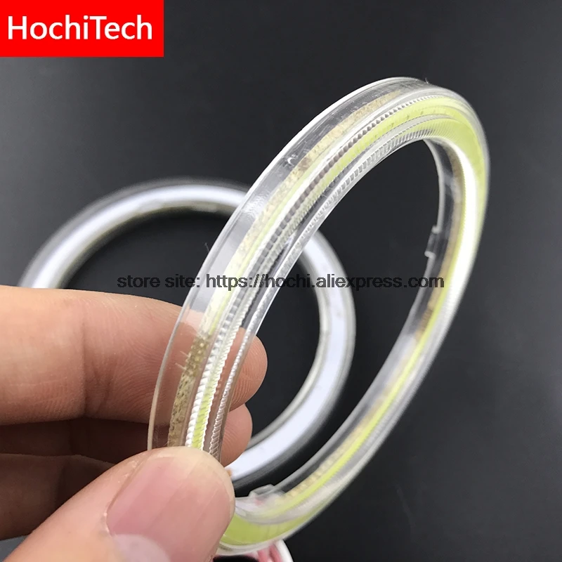 Для Volvo XC70 2008 2011 2012 2014 COB Светодиодный дневной светильник Белый Halo Cob Led Angel Eyes Ring Error