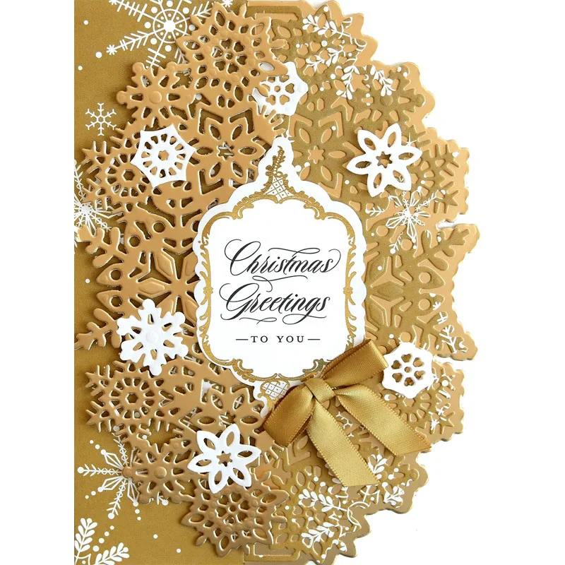 Декоративная рамка из богатых кружевов рельефный Домик имбиря радиальные