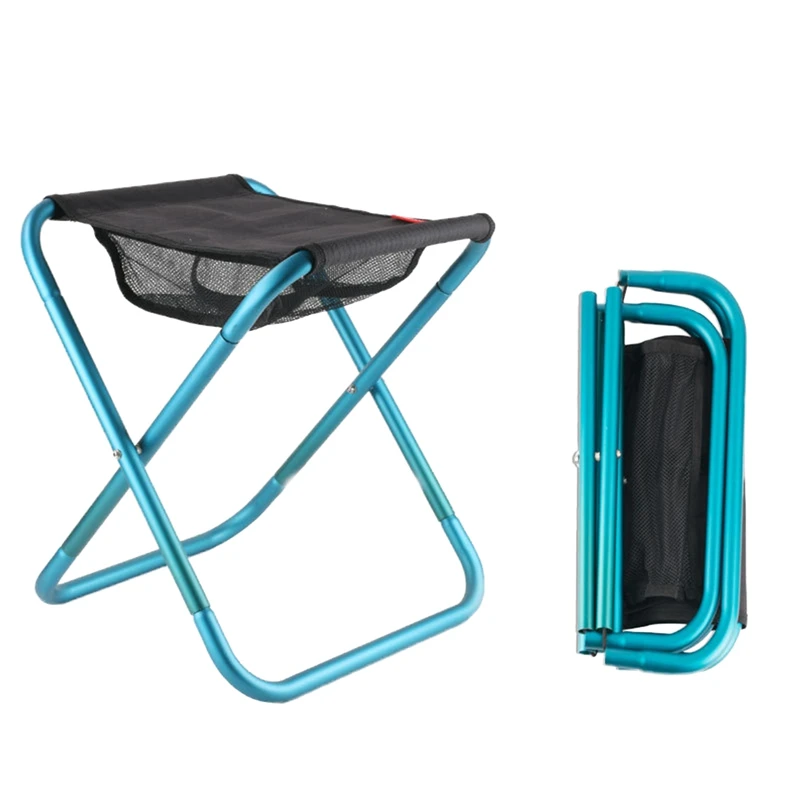 

Outdoor Folding Camping Chair Aluminum Alloy Fishing Chair Portable Stainless Steel Beach Chair