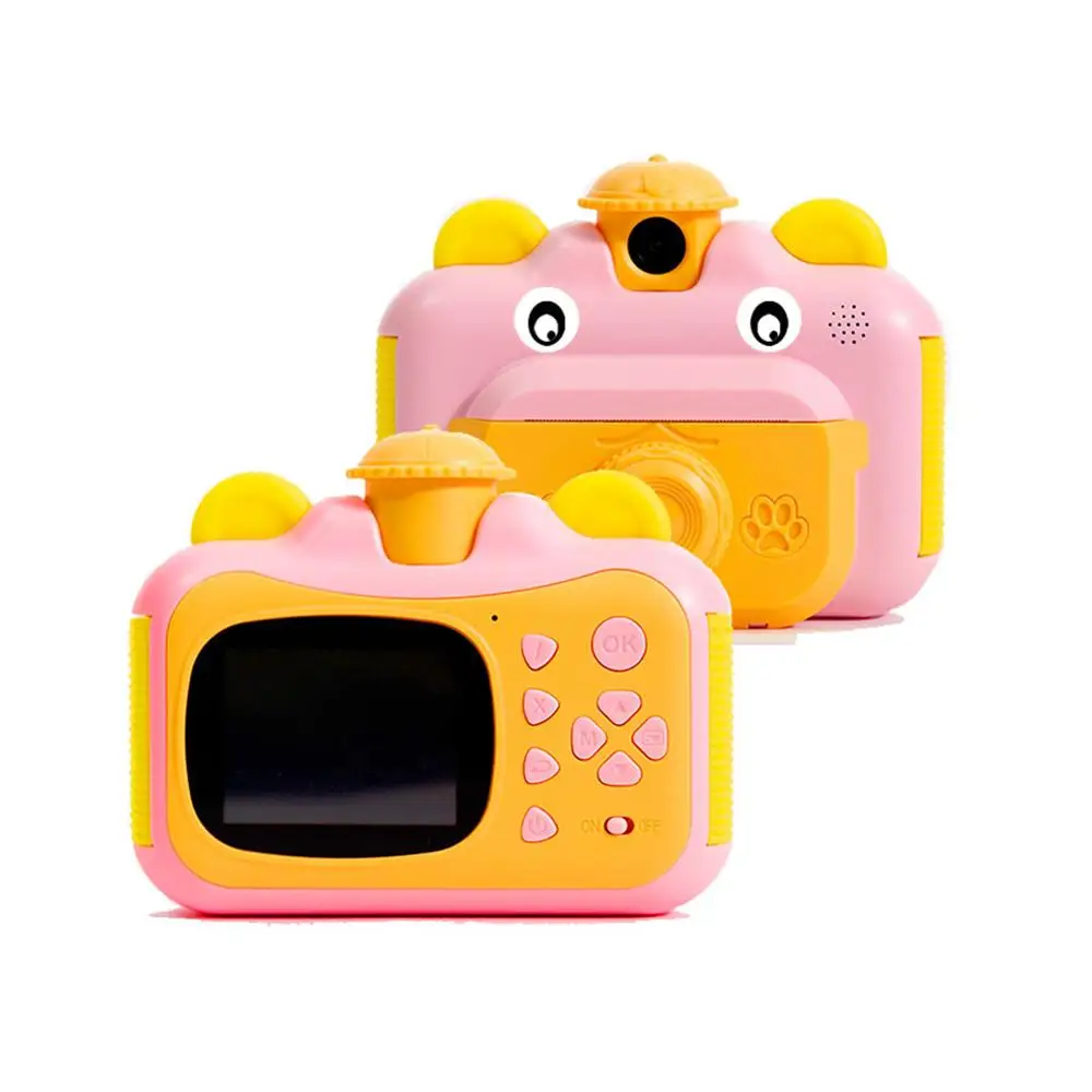 

Kids Mini Cute Instant Print Camera Children Cartoon HD 1080P DIY Photo Polaroid Camera Video Recorder Camcorder Chritmas Gift