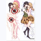 Горячая японская Очаровательная аниме форма сексуальной девушки косплей дакимакура обнимашка наволочка оtaku постельные принадлежности Diy наволочка отаку