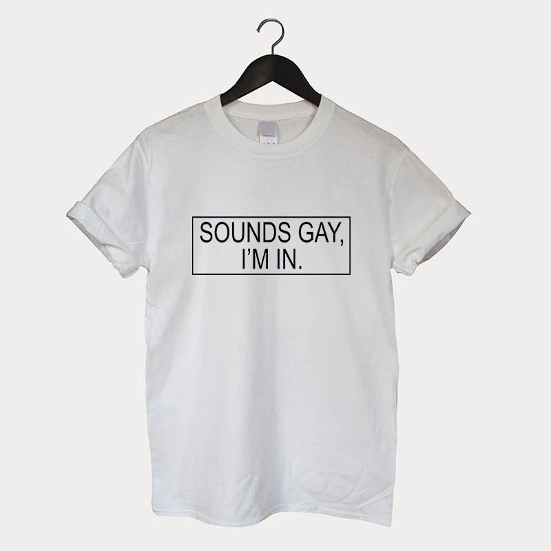 Футболка женская с надписью Im In ЛГБТ | Женская одежда