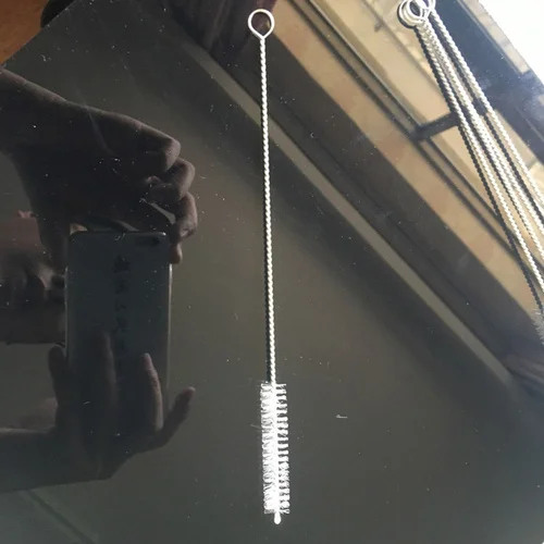 5/10Pcs Stainless Steel Glass Nylon Straw Cleaner Brush Cleaning Drinking Pipe Reusable | Дом и сад