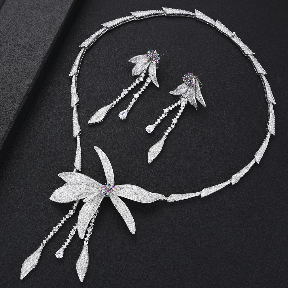 LARRAURI известный бренд роскошный шарм массивный Нарцисс цветущие цветы ювелирные