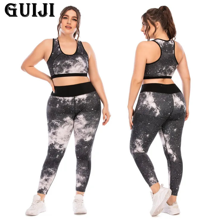 

[Guiji】ready Stock 2021 Женский комплект из 2 предметов для йоги быстросохнущая Женская одежда для спортзала