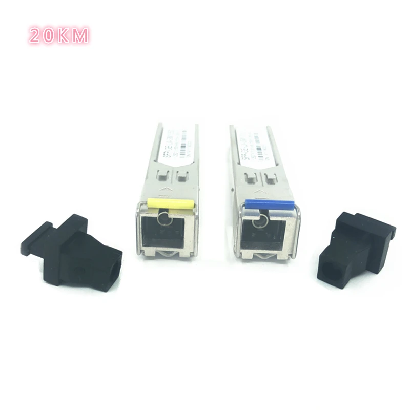 SC SFP волоконно-оптический модуль 1 25G 20KM 1310/Нм одиночный для совместимости с парами