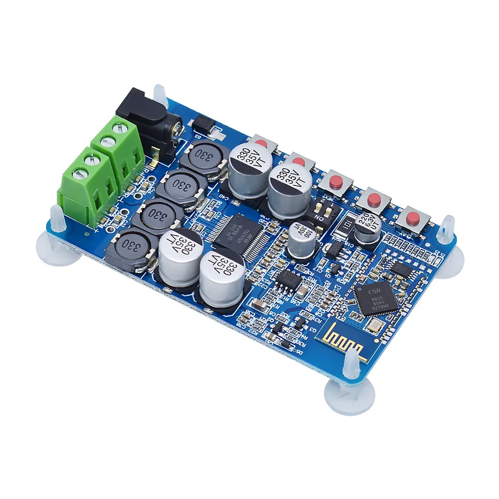 Официальная плата усилителя мощности TDA7492 с Bluetooth чип CSR8635 модуль цифрового CSR4.0 |