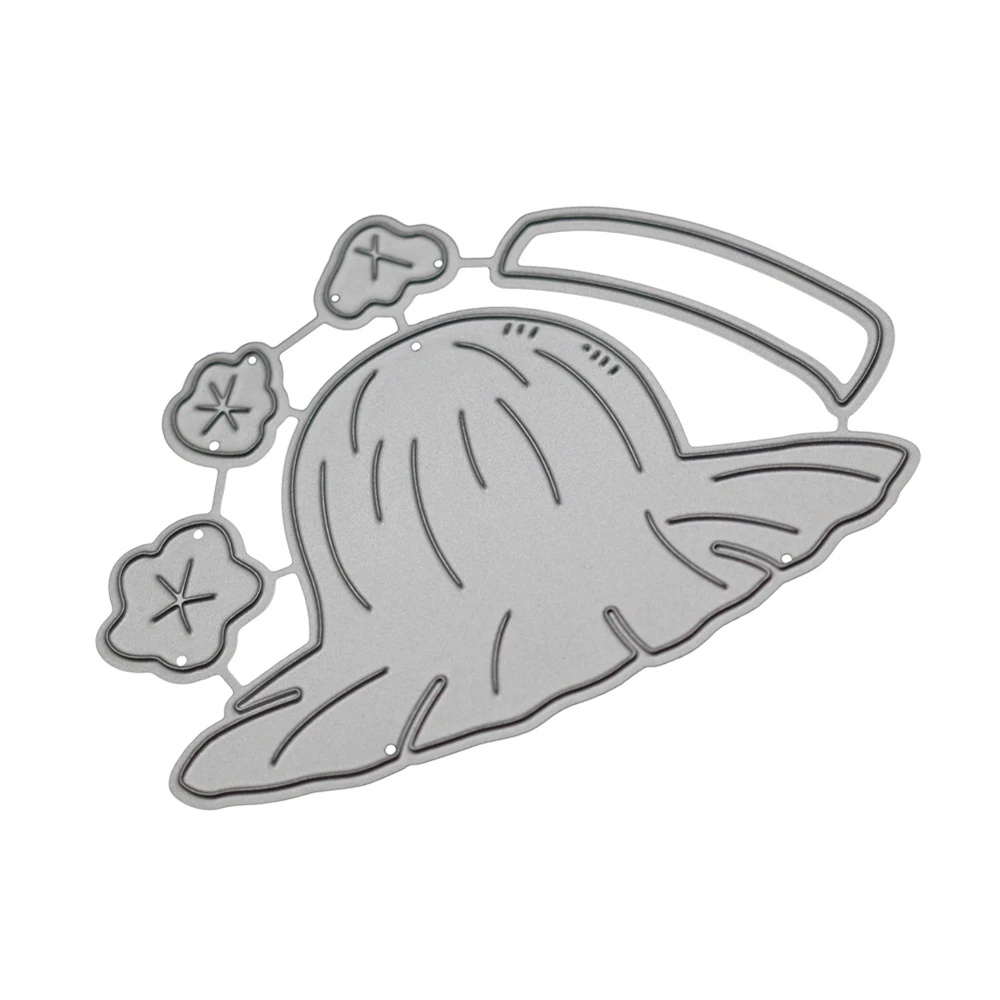 Соломенная шляпа штамповки ручной работы металла резки тиснение штампы для DIY