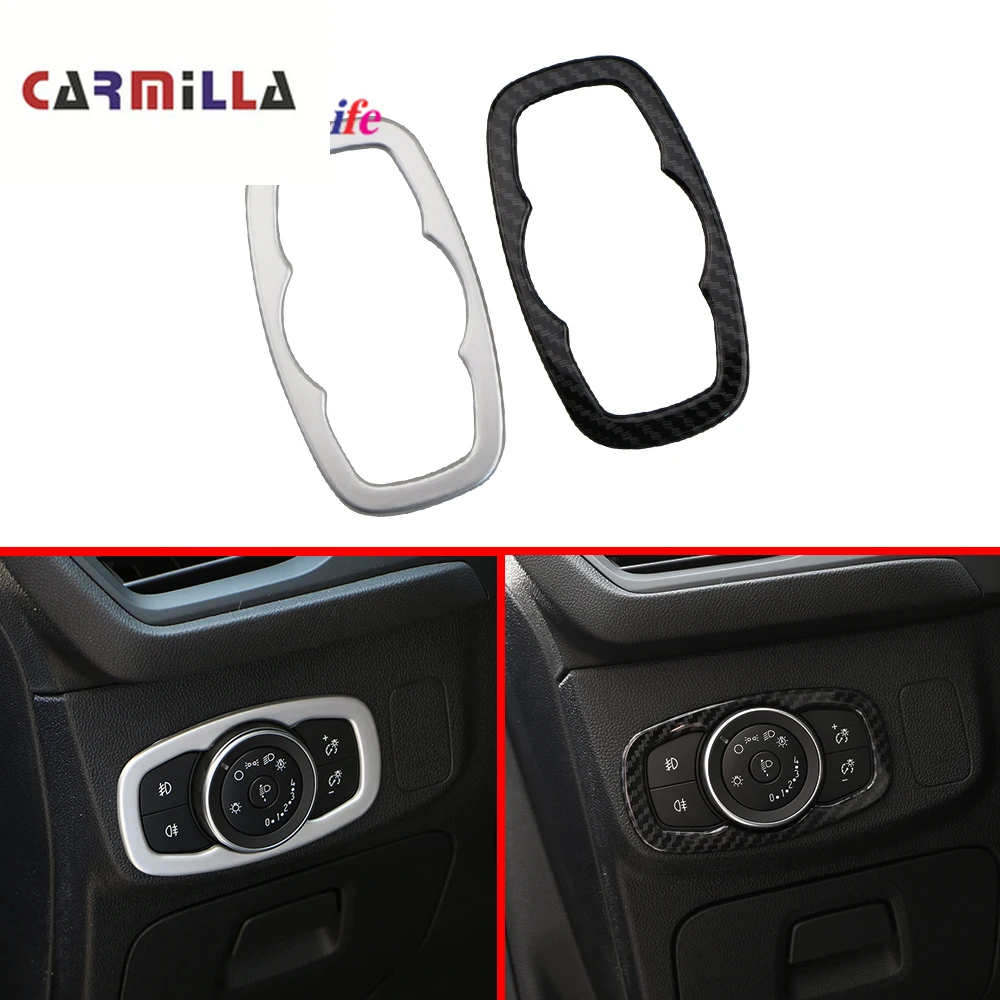 ABS автомобильный выключатель фар декоративный блестки крышка фары стикер