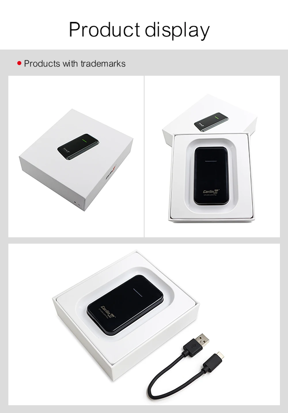 Carlinkit2.0 версия беспроводного адаптера Carplay ключ для IOS телефона автомобиля