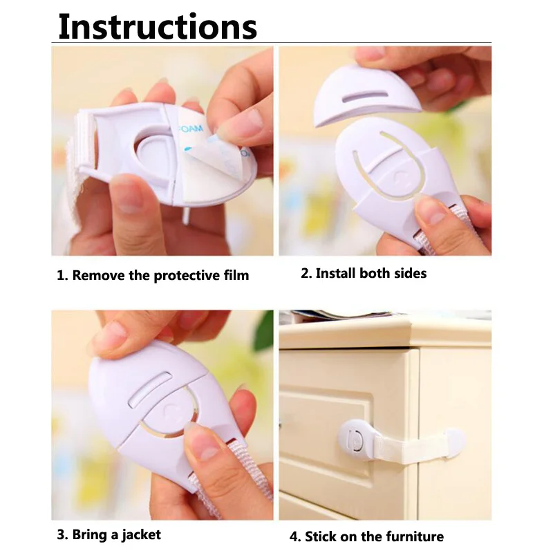 3 шт./5 шт. замок для ремня безопасности детей защита ребенка ящик дверной шкаф