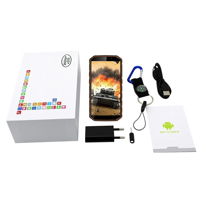 Смартфон Guophone Xp9800, 5,5 дюймов, 6500 мА/ч, водонепроницаемый, Ip68, Mtk6739, четыре ядра, 2 Гб Ram, 16 ГБ Rom, Android 8,1, 4G Lte, мобильный телефон
