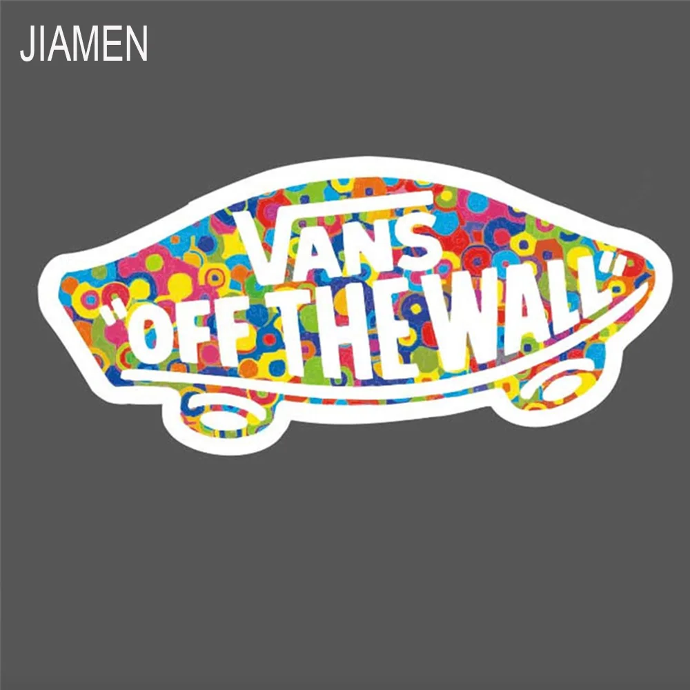 A 1 шт./пакет vans off Наклейка на стену для путешествий скейтборд тележки стикер наклейка на кузов стиле «граффити» из мультфильма; ПВХ водонепроницаемый стикер A0111 - Цвет: A
