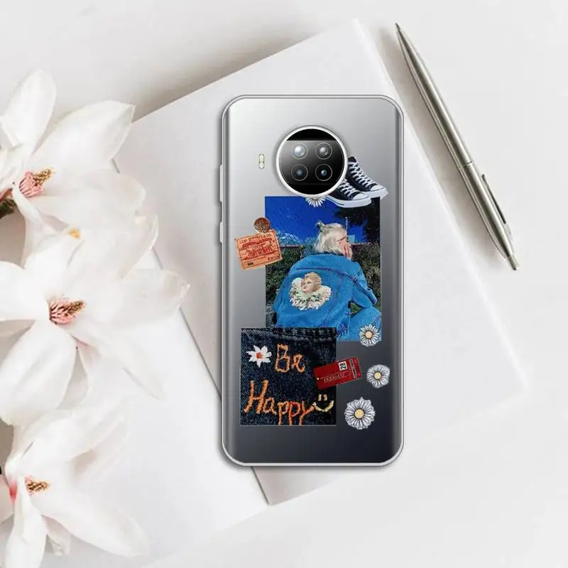

david angel collage label Phone Case Transparent for Xiaomi mi note 10 8 9 t HUAWEI p30 40 11 Samsung S 8 9 10 20 pro lite