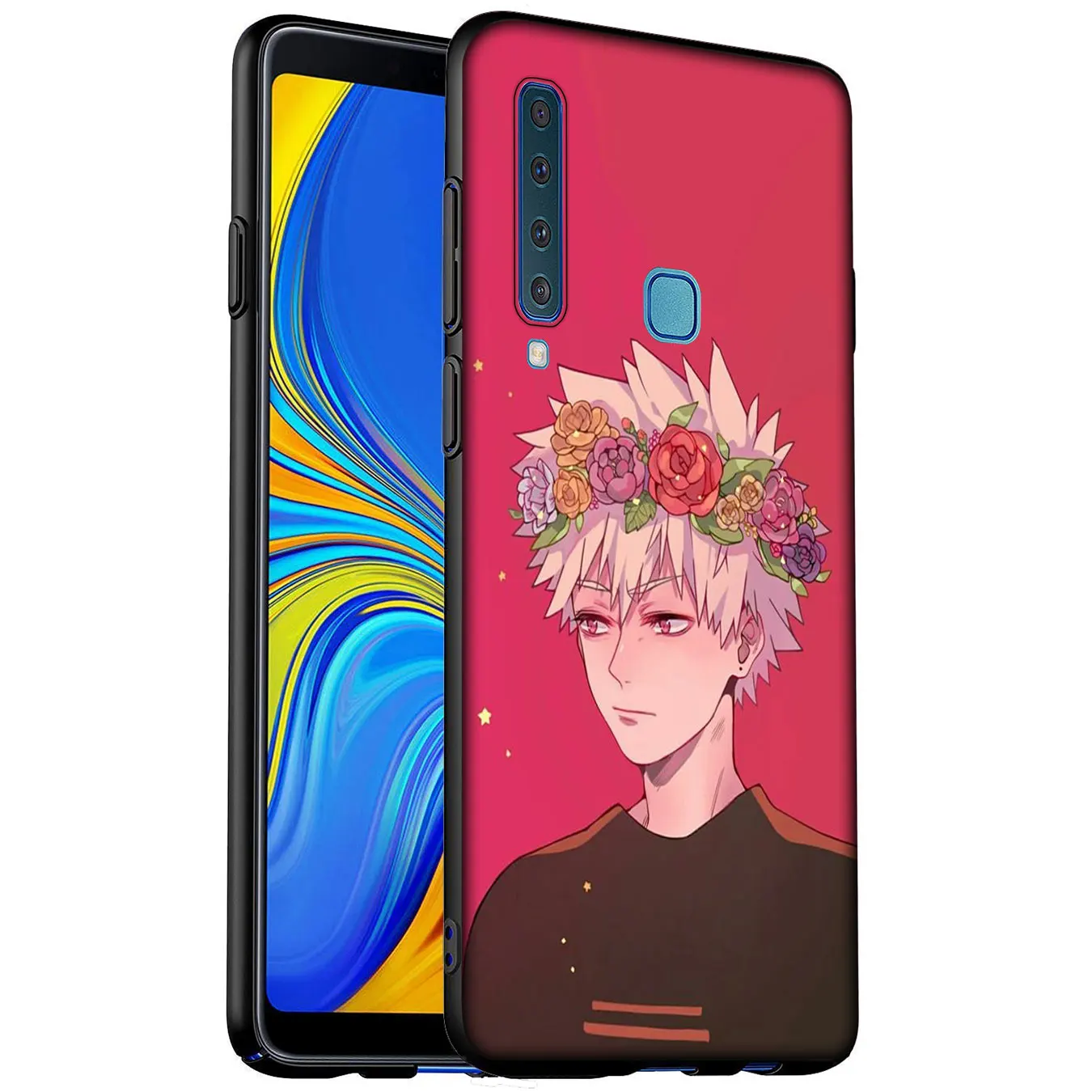 My Hero Academia Anime Academy Soft Silicone Phone Case for Samsung Galaxy A6 A7 A8 A9 2018 A3 A5 2016 2017 Note 9 8 10 Plus |