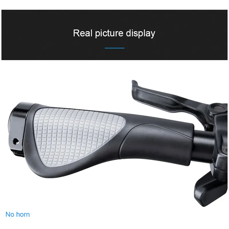 

Aubtec CXWXC Ergonomic Mountain Bike Grips Rubber Bicycle Grips Integrated Cycling Handlebar Casing Sheath Shock Absorption