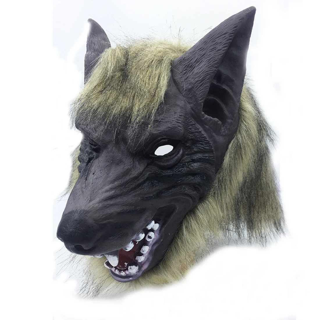 Поддельные волосы Волк Маска с когтями перчатки костюм в стиле косплей мяч форме