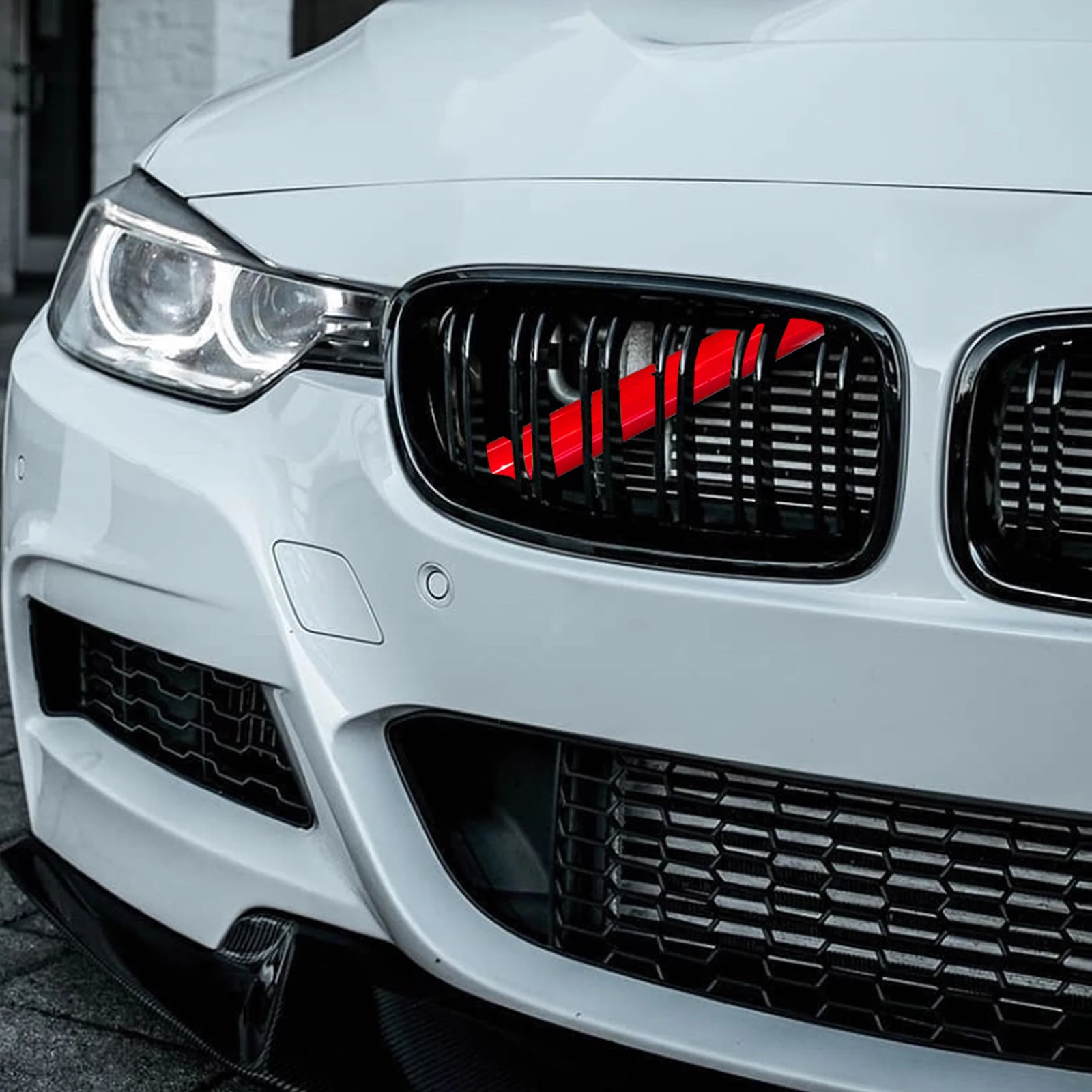 

Аксессуары для автомобилей BMW серии 3, черные полосы для гриля BMW F20 F30 2012-2018