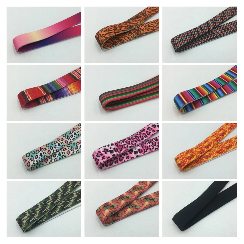 

1M 25-38mm Camouflage Leopard Elastic Band Elastic Ribbon Waist Band Apparel Bags Shoes Home Textile Sewing Accessories DIY