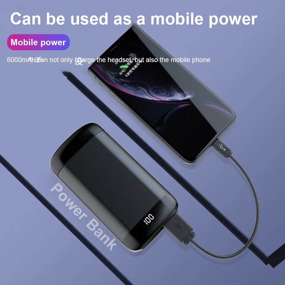 Q66 наушники-вкладыши TWS с Беспроводной Bluetooth мини наушники музыка Hi-Fi стерео