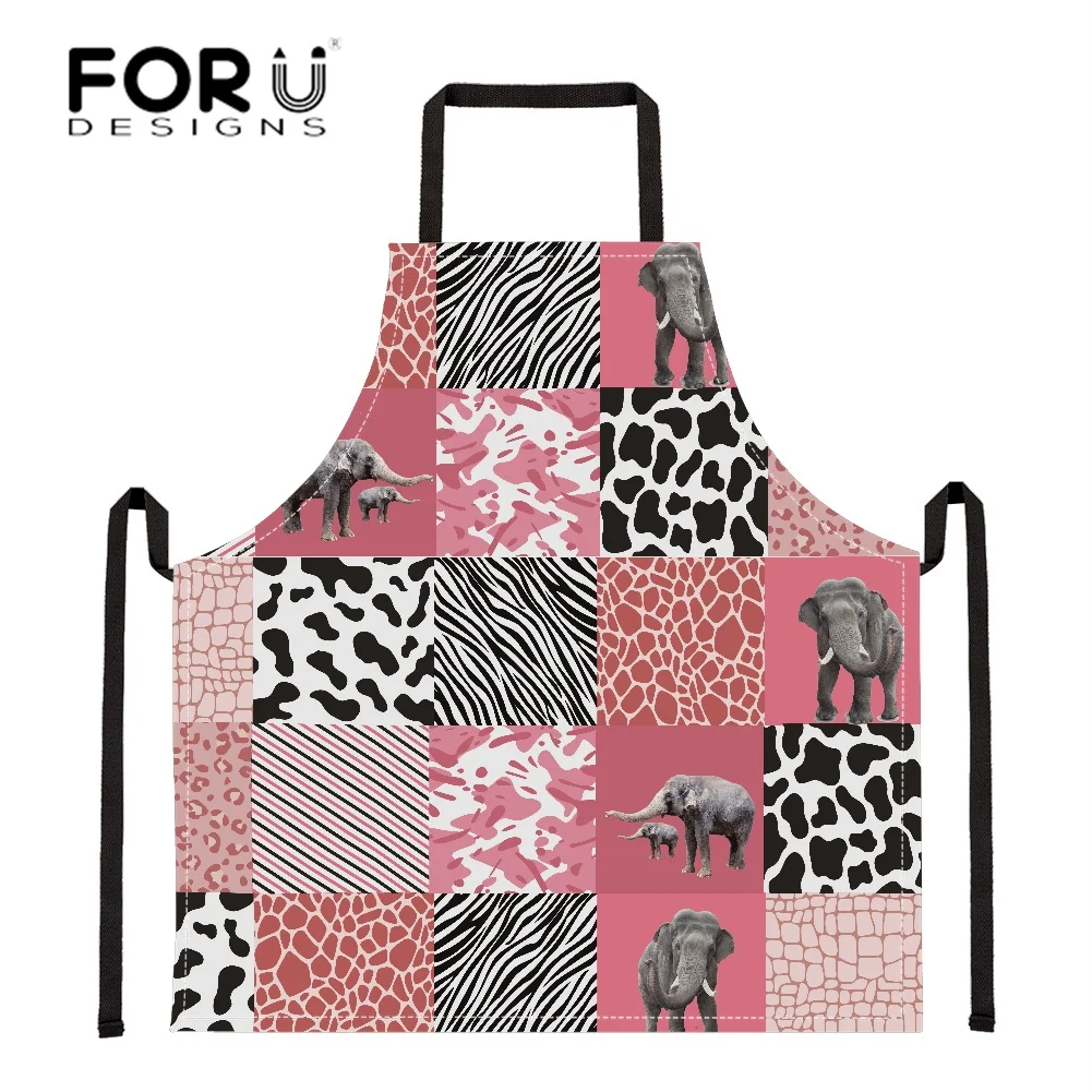 

Фартук Кухонный в полоску с принтом коровы для мужчин и женщин