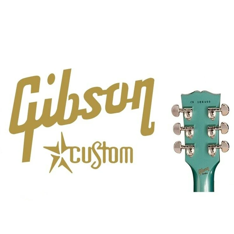 

Gibson guitar decals Les Paul junior guitar decals headboard water ski bumper motorcycle helmet decals auto parts