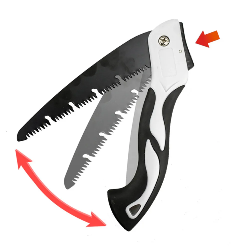 

Hand Fold Saw DIY Wood Pruning Saw With Hard Teeth Pruning Hand Saw Collapsible Sharp Garden Tools For Outdoor Camping Pruner