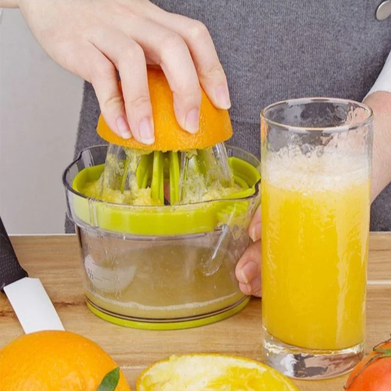 Многофункциональная соковыжималка портативная для цитрусовых апельсиновый