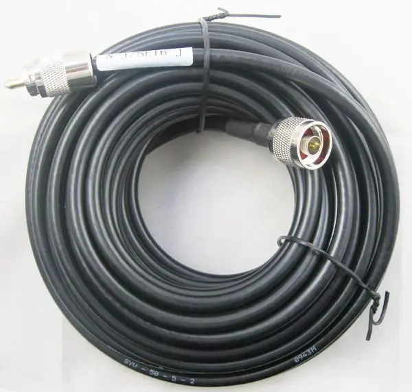 FMUSER Нью Джерси 50ft 15 метров коаксиальный кабель FM антенна кормушка для вещания