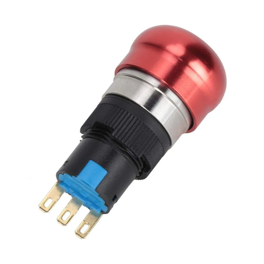 Аварийной остановки кнопочный переключатель 24V Нержавеющая сталь ручка