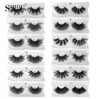 Shidhangpin ресницы 25 мм ресницы норковые ресницы 20 пар 20 мм 22 мм норковые ресницы оптом ресницы натуральный макияж