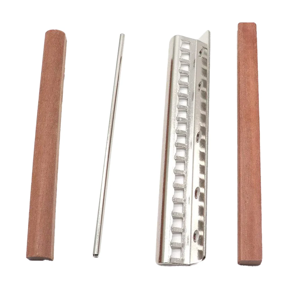 

Steel Kalimba Mbira Diy 17 Keys Instrument Parts With Thumb Piano Bridge Musical Keys Bridge Tuning Hammer Thumb Piano Keys Kit