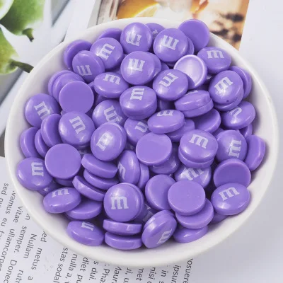 5Pcs Purple 5 шт. мини М Бобы дополнение для слизи пушистый свет Пластилин «сделай сам» полимерные принадлежности для глины украшения Lizun дети модель инструмент игрушки - Цвет: 5Pcs Purple