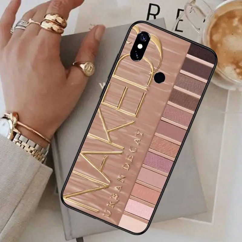 

Makeup Eyeshadow Palette Phone Case For Xiaomi Redmi 4x 5 plus 6A 7 7A 8 mi8 8lite 9 note 4 5 7 8 pro