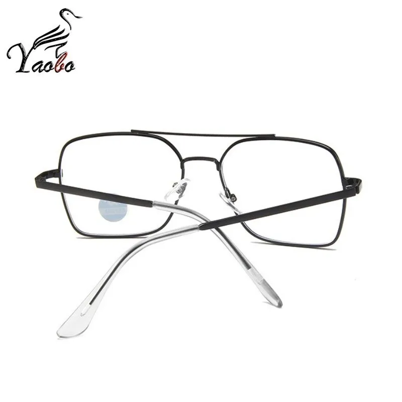 Изысканные очки с защитой от синего света прозрачные линзы золотистые черные