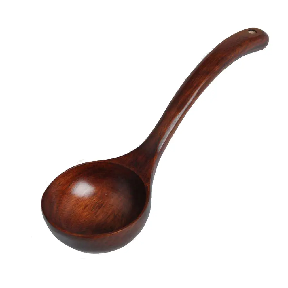 Визуальный сенсорный натуральное дерево ложка риса столовый инструмент Пособия
