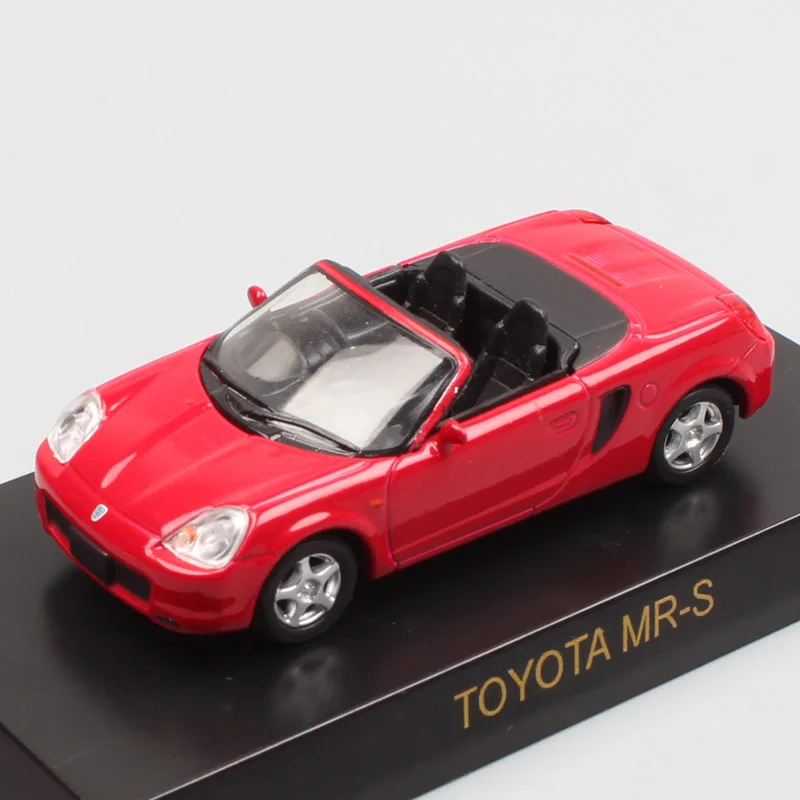 1:64 масштаб kyosho крошечный Toyota MR S SW20 Spyder Металл литье под давлением миниатюрные