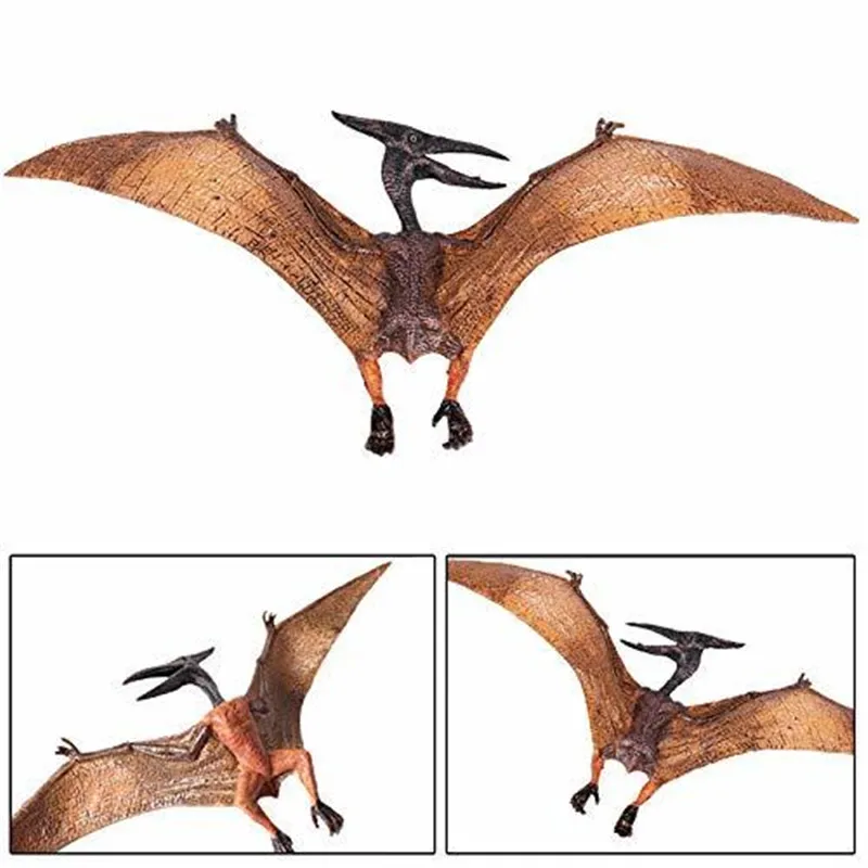 Распродажа! Экшн-фигурка птерозавра анхангуэра птеродактил с открытым ртом