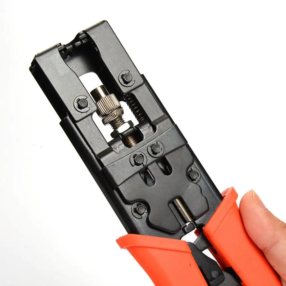 

Multifunctional Adjustable Coax Compression Connector Crimping Tool Plier Cutter 5082R Waterproof Connector
