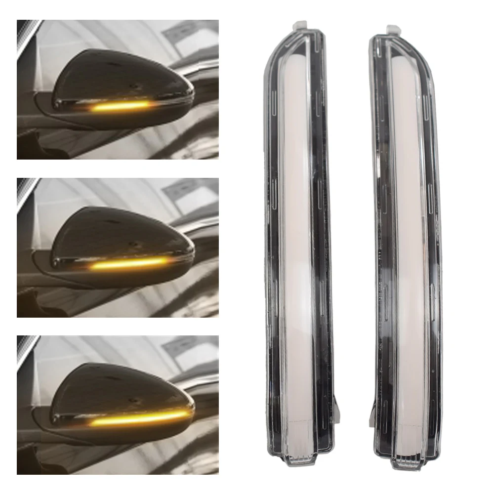 

2pcs For Kia K3 Forte Cerato 2019 2020 Car Accessories Dynamic LED Side Rearview Mirror Turn Signal Light Indicator
