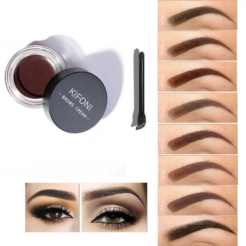8 видов цветов гель для бровей Прочный помады водостойкий Макияж Аксессуары