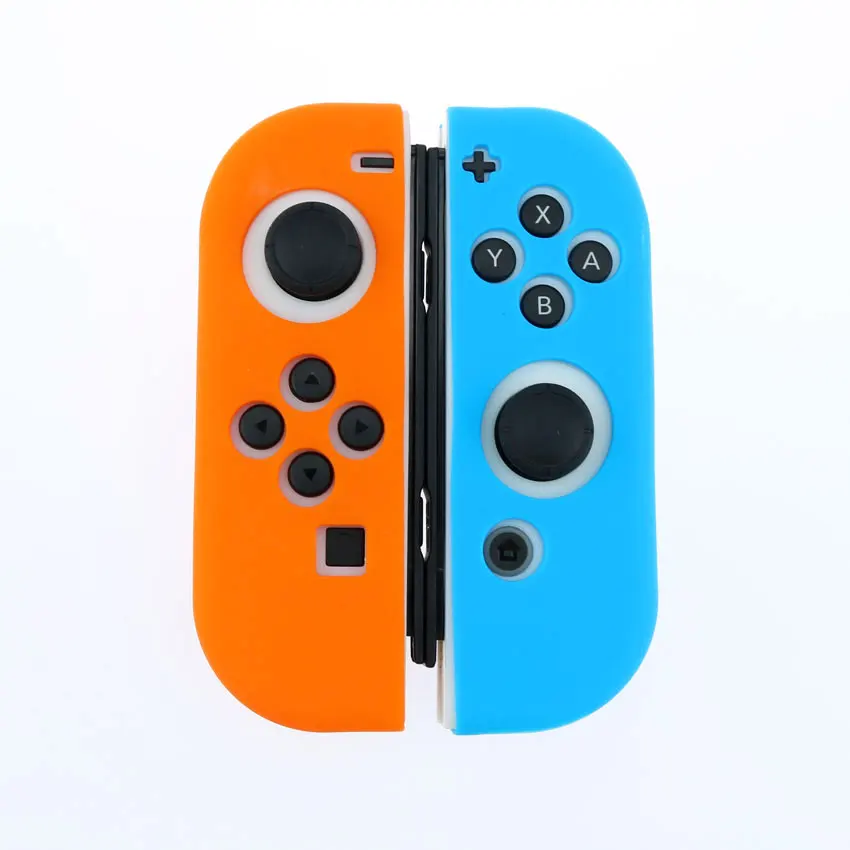 No.49 ChengHaoRan силиконовый резиновый чехол для nintendo Switch контроллер Противоскользящий мягкий чехол для переключателя NX NS Joy-Con Grip - Цвет: No.49